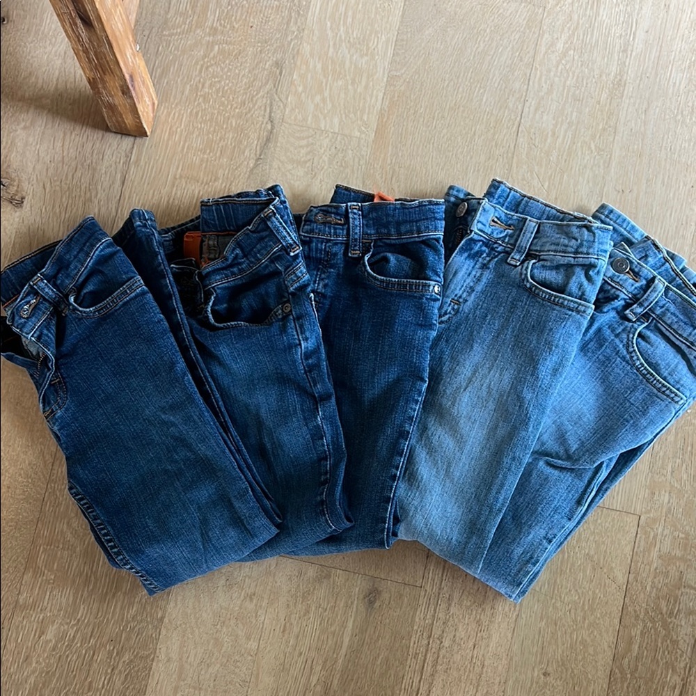 Wrangler Jeans, BOYS/GIRLS size 8 slim.